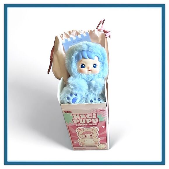 Haci Pupu Gummy Bear Series Vinyl Plush Pendant Blueberry - Picture 12 of 16